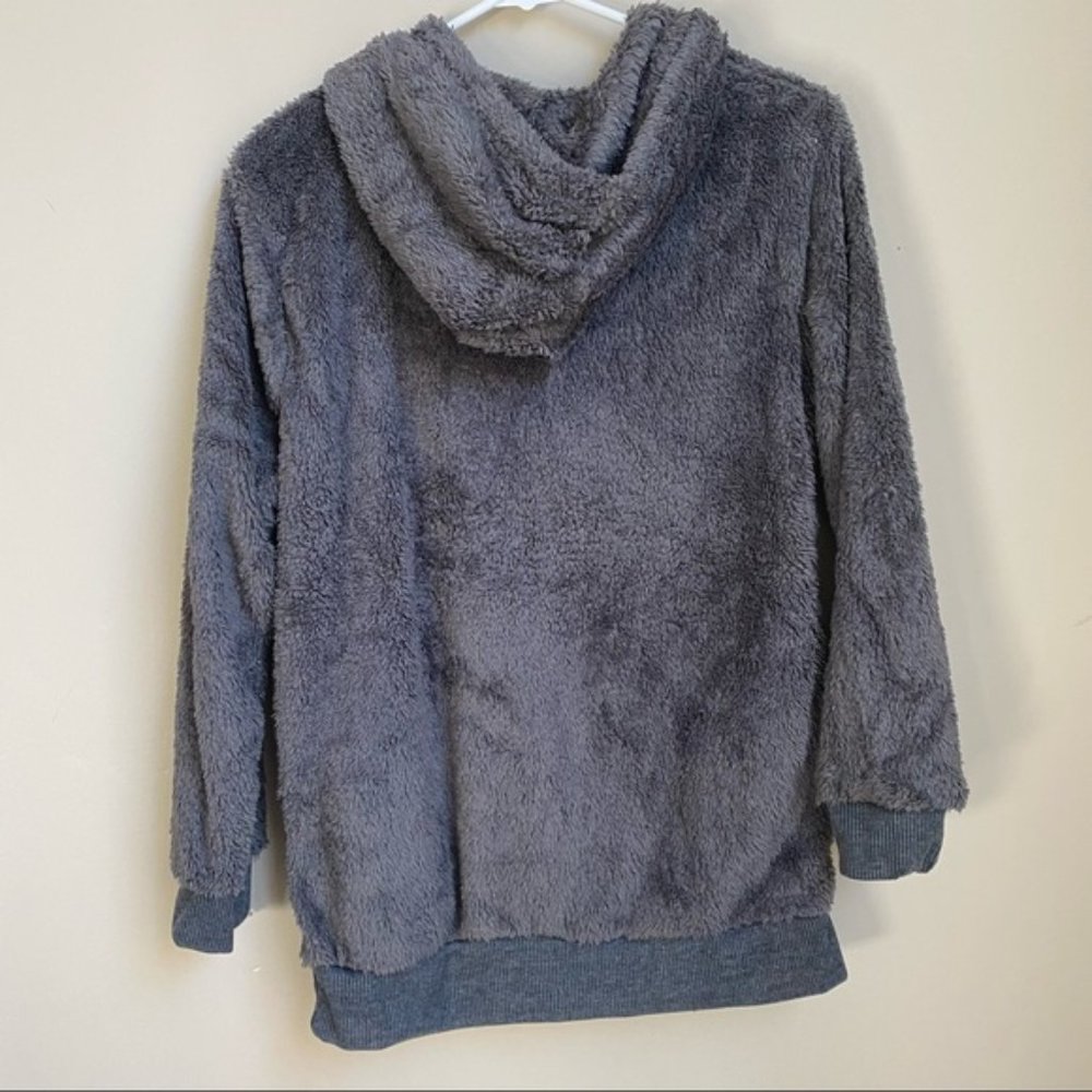 Soft Gray Hoodie - Picture 3 of 6